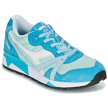 Diadora N9000 III women's Shoes (Trainers) in Blue. Sizes available:3.5
