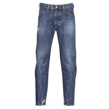 Diesel MHARKY men's Skinny Jeans in Blue. Sizes available:US 34 / 32,US 28 / 32,US 29 / 32,US 30 / 34,US 30 / 32,US 31 / 32,US 32 / 34,US 32 / 32,US 33 / 34