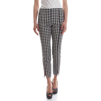 Dondup SLASH DP102 FS130D women's Cropped trousers in Black. Sizes available:US 26