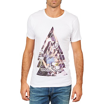 Eleven Paris BERLIN M MEN men's T shirt in White. Sizes available:S,XS