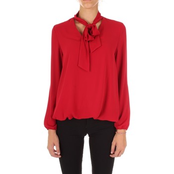 Fly Girl 2455-01 women's Blouse in Red. Sizes available:EU XL