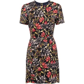 French Connection Short-sleeved floral dress women's Dress in Black. Sizes available:US 6,US 8,US 10,US 12,US 14