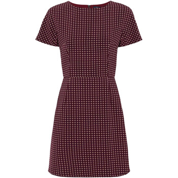 French Connection Slim Fit Print Dress women's Dress in Red. Sizes available:US 6,US 8,US 12,US 14