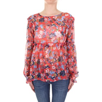 Gaudi 911BD45017 women's Blouse in Red. Sizes available:UK 12,UK 14,UK 16