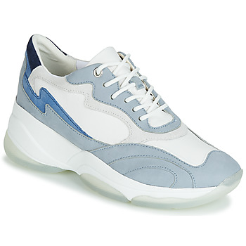 Geox D KIRYA women's Shoes (Trainers) in White. Sizes available:7,5,6.5