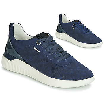 Geox THERAGON women's Shoes (Trainers) in Blue. Sizes available:2.5,4,5,6,6.5,7,7.5
