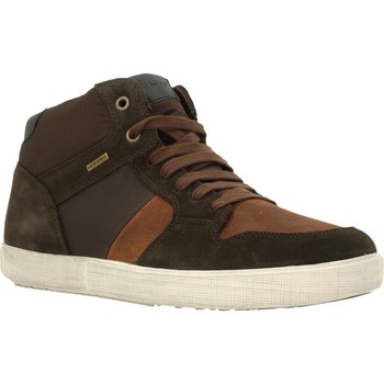 Geox U TAIKI B ABX men's Shoes (High-top Trainers) in Brown