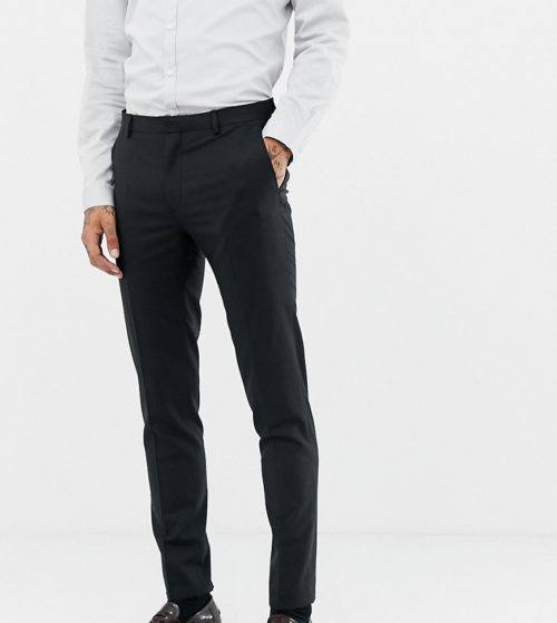 Heart & Dagger skinny suit trouser-Black