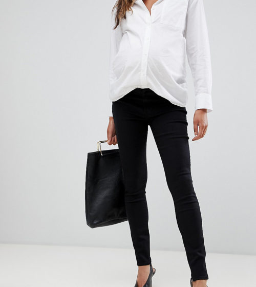 J brand mama J maternity skinny jeans-Black