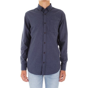 Jack Jones 12155373 men's Long sleeved Shirt in Blue. Sizes available:EU S,EU M,EU L