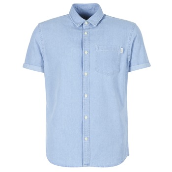 Jack Jones JORMALONE men's Short sleeved Shirt in Blue. Sizes available:S
