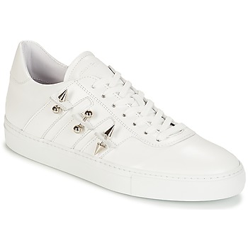 John Galliano 4722 men's Shoes (Trainers) in White