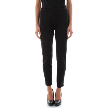 Kaos Collezioni LI1CO019 women's Trousers in Black. Sizes available:UK 14,UK 8