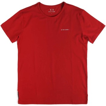Key Up 2G69S 0001 men's T shirt in Red