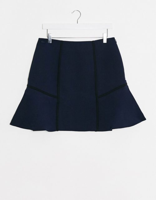 Lacoste pleated skirt in navy-Blue