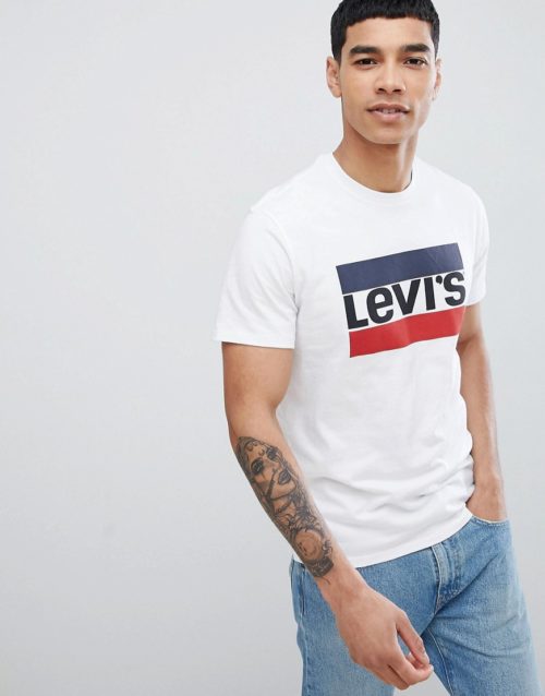 Levi's sportswear logo t-shirt-White
