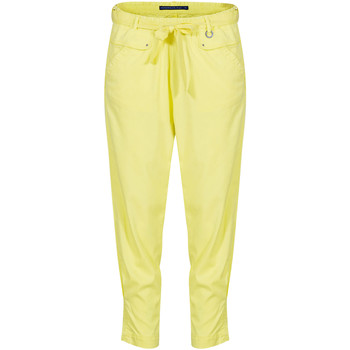 Mado Et Les Autres Sporty and feminine trousers women's Cropped trousers in Yellow