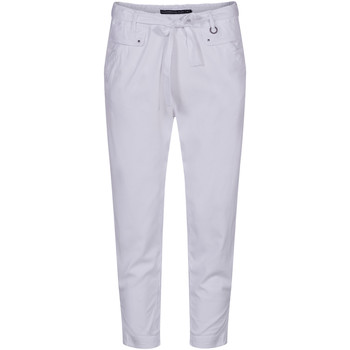 Mado Et Les Autres Sporty and feminine trousers women's Trousers in White