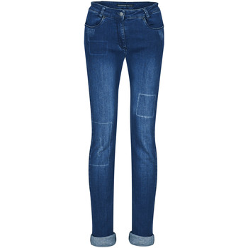 Mado Et Les Autres Stretch denim jeans women's Skinny Jeans in Blue