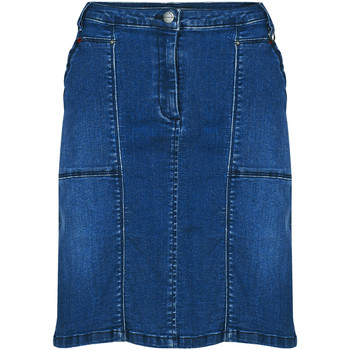 Mado Et Les Autres Stretch denim skirt women's Skirt in Blue