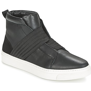 Maruti CHARLIE women's Shoes (High-top Trainers) in Black. Sizes available:3.5