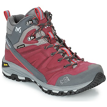 Millet HIKE UP MID LD GORETEX women's Shoes (High-top Trainers) in Pink. Sizes available:3.5