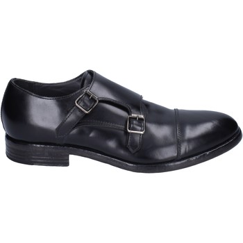 Moma elegant leather men's Casual Shoes in Black