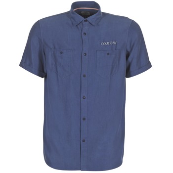 Oxbow K1CAMPI men's Short sleeved Shirt in Blue. Sizes available:S
