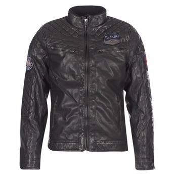 Petrol Industries GRAVIS men's Leather jacket in Black. Sizes available:S