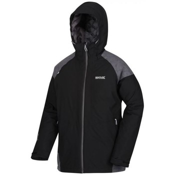 Regatta Garforth III Reflective Waterproof Insulated Jacket Black men's Fleece jacket in Black. Sizes available:UK S,UK XL,UK XXL,UK 3XL