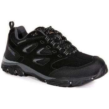 Regatta Holcombe IEP Waterproof Walking Shoes Black men's Sports Trainers (Shoes) in Black