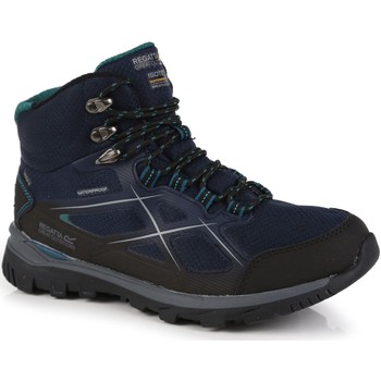 Regatta Kota II Waterproof Mid Walking Boots Blue women's Shoes (High-top Trainers) in Blue. Sizes available:4,5,6,7,8