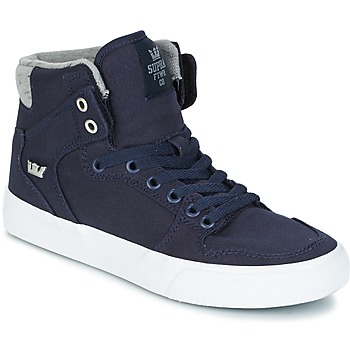 Supra VAIDER women's Shoes (High-top Trainers) in Blue. Sizes available:3
