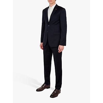 Ted Baker Performance Wool Tailored Suit Jacket, Navy