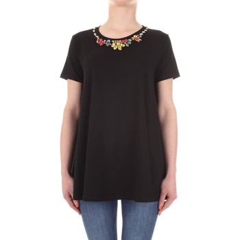 Twinset Mytwin 191MT241D women's T shirt in Black. Sizes available:EU S,EU M