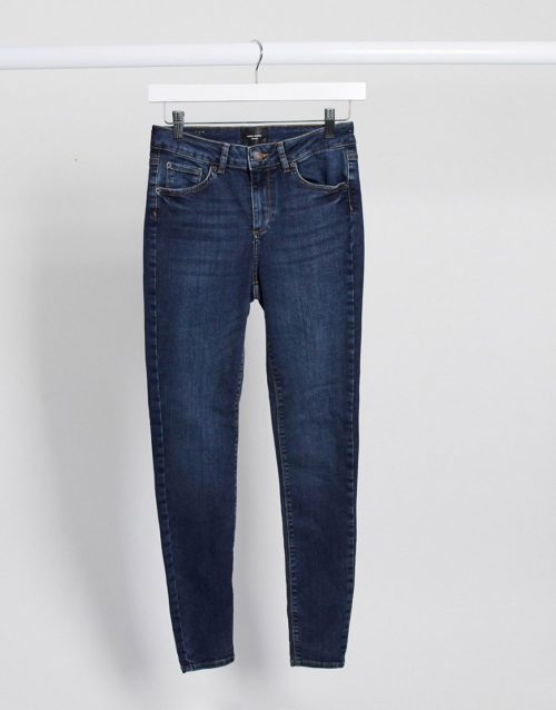 Vero Moda super slim leg jeans in blue