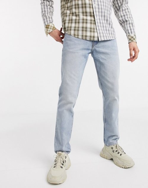 Weekday Friday spring blue iconic fit jeans
