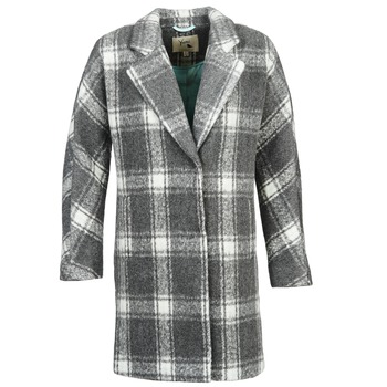 Yumi EHIME women's Coat in Grey. Sizes available:UK 10,UK 12