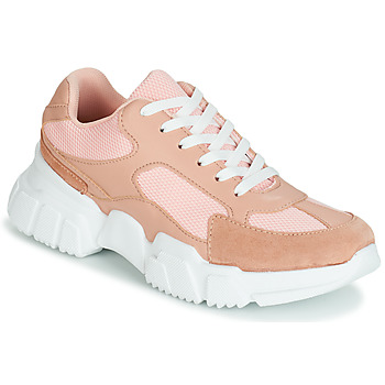 Yurban JILIBELLE women's Shoes (Trainers) in Pink. Sizes available:3.5,4,5,6,6.5,7.5,2.5