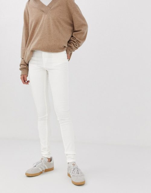 b.Young skinny jeans-White